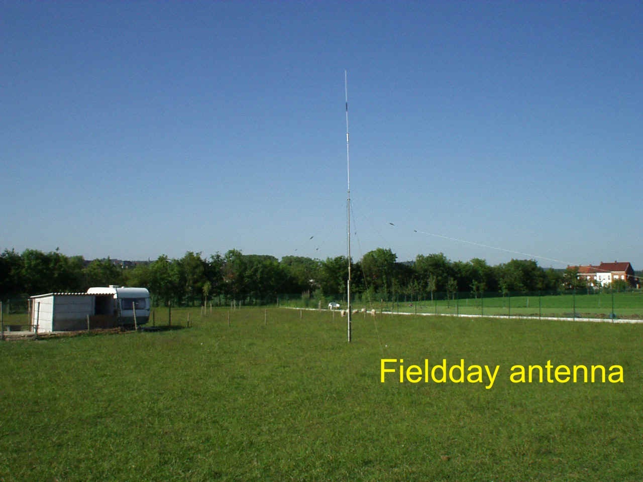 Field Day-antenne van ON4RSX